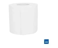 Multi Tualetinis popierius Techline 2 sluoksnių Ø10 x L22M x 9,5 cm naujo pluošto baltas, 8 pakeliai x 12 ritinėlių/kartonas