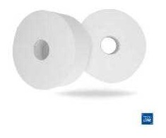 Multi Tualetinis popierius Techline Jumbo Maxi 2 sluoksnių Ø24,5 x L320M x P9cm newfiber baltas, 6 ritinėliai/kartonas