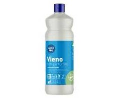 Multi Universalus valiklis „Kiilto Vieno“, be kvapiklių, „Nordic Ecolabel“, 1 l, 6 skysčio buteliukai x 1 l/dėžėje