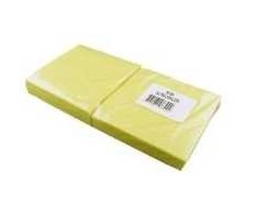 Multi Universali šluostė 38x38 cm 110 g Öko-tex geltona, 20 vnt./pak. – (20 vnt.)