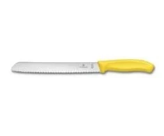 Multi Vieno peilio duonai Classic Victorinox Fibrox, ašmenys 21 cm, geltona rankena, vnt.