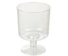 Multi Vienkartinės taurės vynui, plastikinės, 200 ml, 10 vnt.