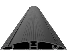 Multibrackets Kabelio dangtis, juodas, 139 mm pločio, 1600 mm ilgio, aliuminis