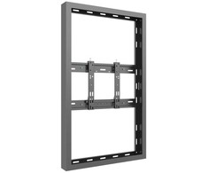 Laikiklis Multibrackets M PRO SERIES - ENCLOSURE 43" WALL SMALL Juodas