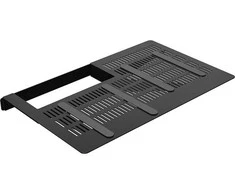 Multibrackets M Pro serija – mažo spausdintuvo šoninė lentynėlė, lentynėlė, juoda, plienas, 483 mm, 300 mm, 37 mm