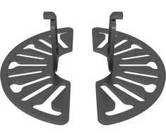 Multibrackets M Pro serija – universalus kupolinės kameros laikiklis, Kameros laikiklis, Juoda, Plienas, 10 kg, 1 vnt., 135 mm