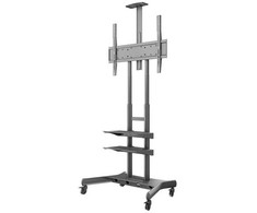 Laikiklis Multibrackets M Viešoji grindų stovas Basic 180 Plus, 139,7 cm (55"), 2,03 m (80"), 90 kg, 200 x 200 mm, 600 x 400 mm, Juoda