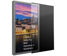 Laikiklis Multibrackets M Pro serija – saugos lapas, polikarbonatas, 55", skaidrus, plastikinis, ekrano apsauga