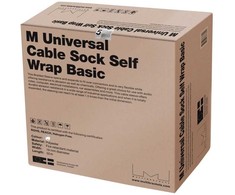Multibrackets M UNIVERSAL CABLE SOCK SELF WRAP BASIC 19MM Baltas 50M