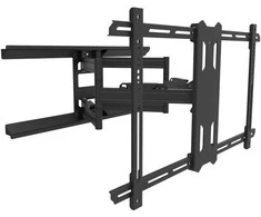 Laikiklis Multibrackets M Universal Flexarm Pro 60 kg Didelio atsparumo juodas, 2,16 m (85"), 200 x 200 mm, 700 x 400 mm, -3 - 15°, -45 - 45°, juodas
