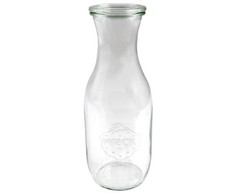 Multiline Weck patento butelis 1062 ml Ø9,25x25,05 cm be dangtelio, stiklas, vnt.