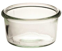 Multiline Weck patentinis stiklainis 165 ml Ø8.8x4.65 cm be dangtelio Stiklas, vnt
