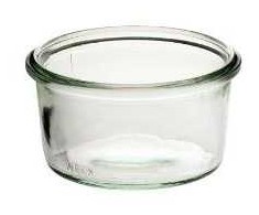 Multiline Weck patento stiklainis 370 ml Ø10,8x6,9 cm be dangtelio stiklas vnt.