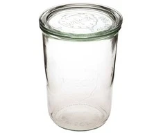 Multiline Patentglas Weck 850 ml Ø10.8x14.7 cm uden Låg Glas,1 stk