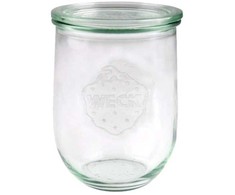 Weck Tulip patentinis stiklas 1062 ml Ø10.8x14.7 cm be dangtelio stiklas, vnt