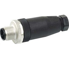 MURRELEKTRONIK LAISVAS jungtis M12 UŽSUKAMASIS 4P D kodavimo varžtas Ø4