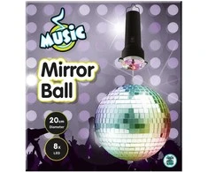 Music - Mirror Ball 20cm (MUSIC - Mirror Ball 20cm (501133)