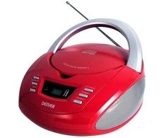 Muzikinis centras Denver DAB-48WHITE, Asmeninis, Skaitmeninis, DAB+, FM, 2,5 W, 3,5 mm, Balta, Medinis