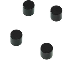 NAGA Magnet cylinder sort 4stk på kort