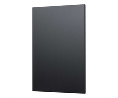 NAGA Magnetisk kridttavle i stål 40 x 60 cm. Sort