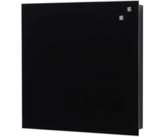 NAGA Nøgleskab med magnetisk glaslåge sort Sort 30x5x30mm (1stk)