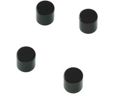 NAGA Magnet cylinder sort 4stk på kort