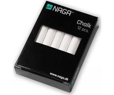 NAGA kreidelės lentoms 12 vnt. pakuotėje, kreidelė 10,8x2x5,5 mm (1 vnt.)