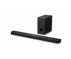 Namų kino sistema LG S90TY, 5.1.3 kanalai, 570 W, DTS Digital Surround, DTS-HD HR, DTS-HD Master Audio, DTS:X, Dolby Atmos, Dolby Digital, Dolby..., AI Sound Pro, Bass Blast, Bass Blast+, Žaidimai, Filmai, Muzika, Sportas, Standartinis, 350 W, 6 O