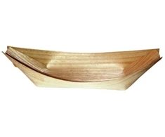 Naturesse Valties formos padėklas 170 x 90 x 25 mm natūrali mediena, 100 vnt./pak.