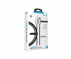 Naztech USB-A/USB-C 180 cm ilgio krovimo kabelis