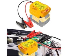 Avarinis įkroviklis 12 V starterio akumuliatoriui „Dewalt“ 18 V akumuliatoriui