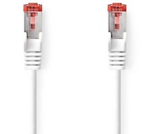 Nedis CAT6-Netzwerkkabel | RJ45 Stecker | RJ45 Stecker - S/FTP | 15.0 m | Innenbereich | Rund | LSZH | Weiss | Box