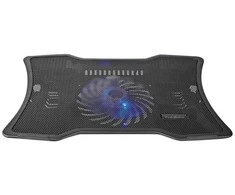 Nedis NBCR101BK stojak na laptop Podstawka na notebooka Juodas 43,2 cm (17")
