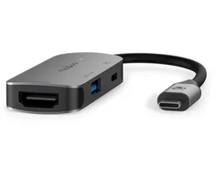 Nedis USB Multi-Port-Adapteris USB 3.2 Gen 1 - USB-C™ Stecker, HDMI™ Ausgang, USB-A Buchse, USB-C™ Buchse