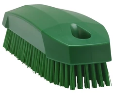 Nail brush, Vikan, 13x5x4 cm, žalias