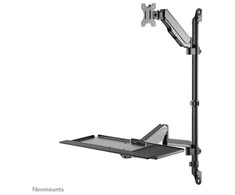 Laikiklis NEOMOUNTS WALL MOUNTED SIT-STAND WORKSTATION (SCREEN, KEYBOARD &amp; MOUSE)
