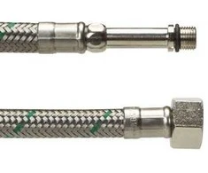 Neoperl Nordic As Jungiamoji veržlė „Conn.Sl Spx x3/8“, 500 m, M10 ilgio. „Softpex“ nerūdijančio plieno pintas DN8