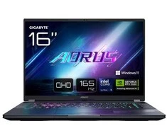 Nešiojamas kompiuteris GIGABYTE AORUS ELITE 16 BWHC3NEC65SH, Intel Core Ultra 9, 40.6 cm (16"), 2560 x 1600 pikselių, 32 GB, 1 TB, Windows 11 Home