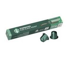 Nestle Kavos kapsulės, STARBUCKS® by Nespresso®, Lungo Pike Place Roast - (10 vnt.)
