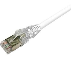 Netconnect Commscope Patch kabelis Cat.6A STP 0.75m HF baltas