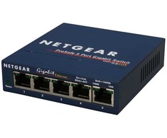 Šakotuvas NETGEAR GS105, Nevaldomas, Gigabito Ethernet (10/100/1000), Visiškai dvipusis