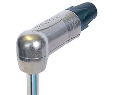 Neutrik NP3RX-B, 1/4" telefono kištukas, juoda, auksinė, -20 - 65 °C, 15.4 mm, 52 mm