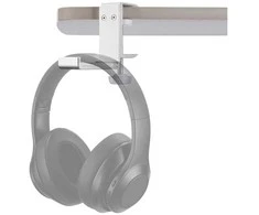 NEOMOUNTS HEADPHONE HOLDER, CLAMP MOUNTED, ALUMINUM