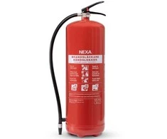 Nexa gesintuvas, raudonas 12 kg ABC miltelių 55A, montuojamas ant sienos