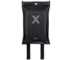 Nexa FB-120 SMD gaisrinė antklodė, silikoninė, juoda, 120x120 cm