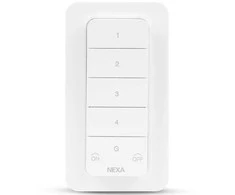 Nexa MYCT-2107 Nuotolinio valdymo pultas su magnetiniu laikikliu, 4 kanalų, 433 MHz