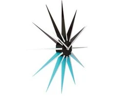 NeXtime 3051bl Nova [Ø50 cm, Juodas/ Mėlyna]
