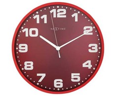 „NeXtime 3053ro Dash Raudona“ [Ø35 cm, raudona / sidabrinė]
