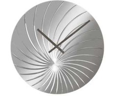 NeXtime 8134 susuktas [Ø43 cm, blizgus sidabrinis]