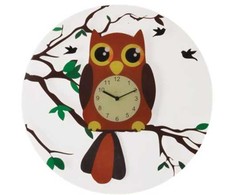 NeXtime laikrodis 8169 Oohoo, Ø43 cm, sieninis, įvairiaspalvis